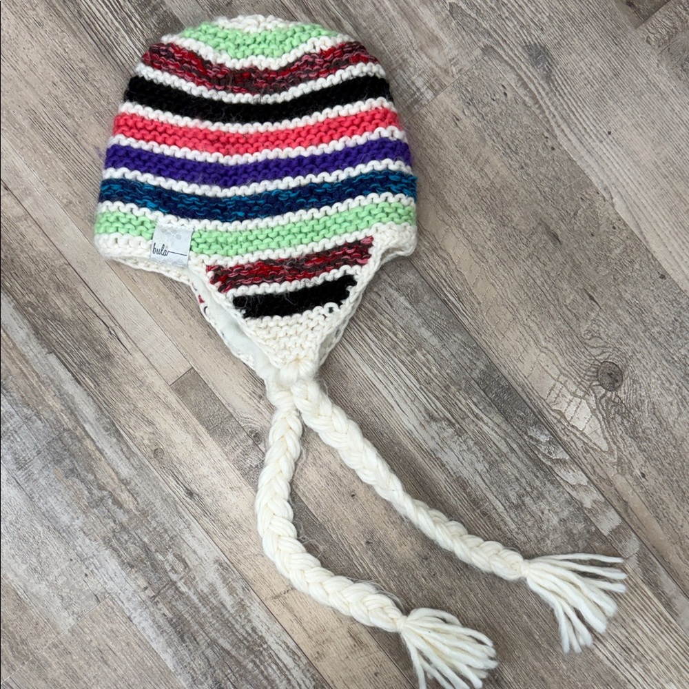 Bula Colorful Striped Kids Knit Hat